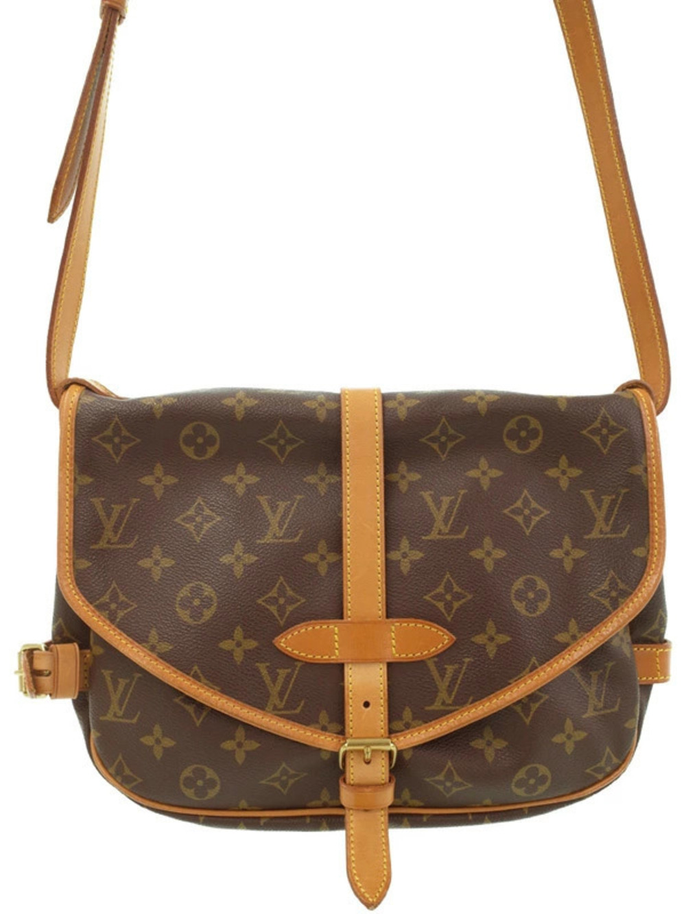 Louis Vuitton Monogram Saumur Shoulder Bag